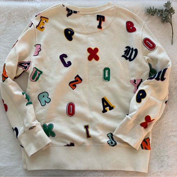 Rowing Blazers x Target | NWOT - Alphabet Crewneck Sweatshirt - Size M - Picture 3 of 8